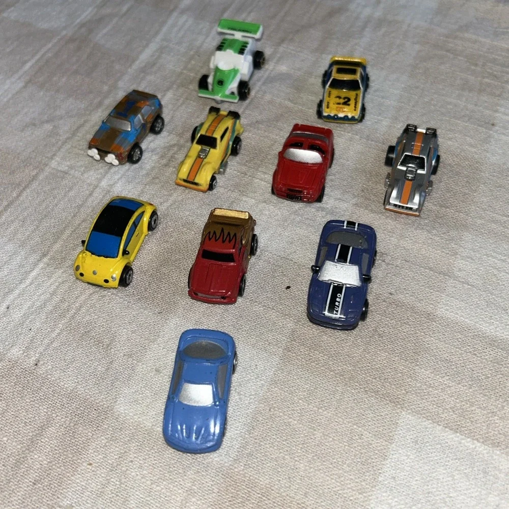 Vintage Galoob Micro Machine Racing Sport Car Lot‎ Of 10 F13